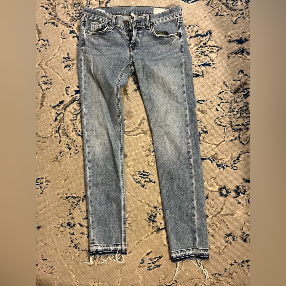 Rag & Bone low rise jeans size 25